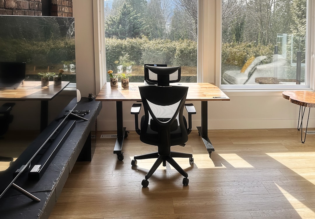 Photo ergonomic workspace